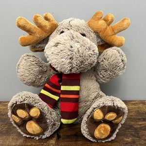 Inter-American Moose with Holiday Scarf Plush‎